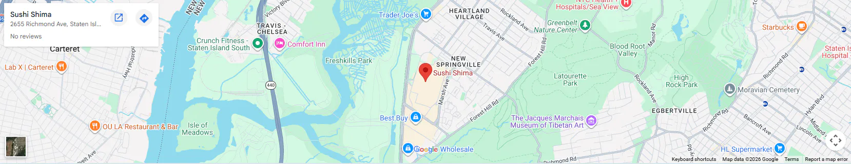 Location 2655 Richmond Ave, Staten Island, NY 10314